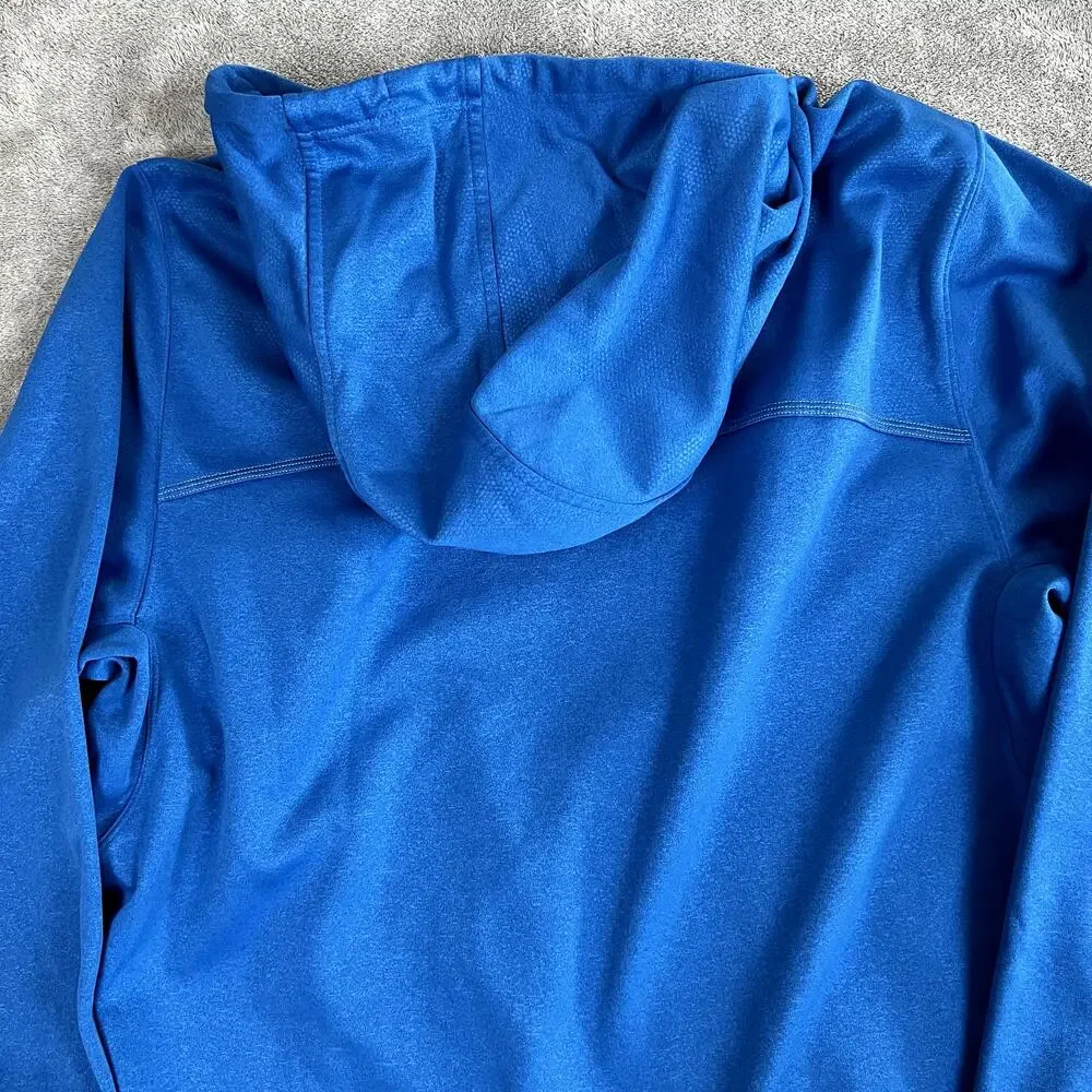 The North Face Ampere Pullover‎ Hoodie Sweatshirt Mens XL Blue Fleece